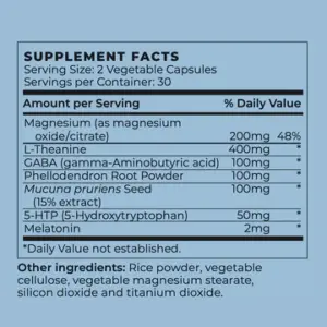 future kind Vegan Sleep Aid Supplement - ingredients