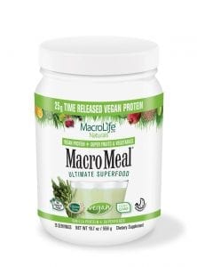 MacroMeal Vegan Vanilla 15 serving