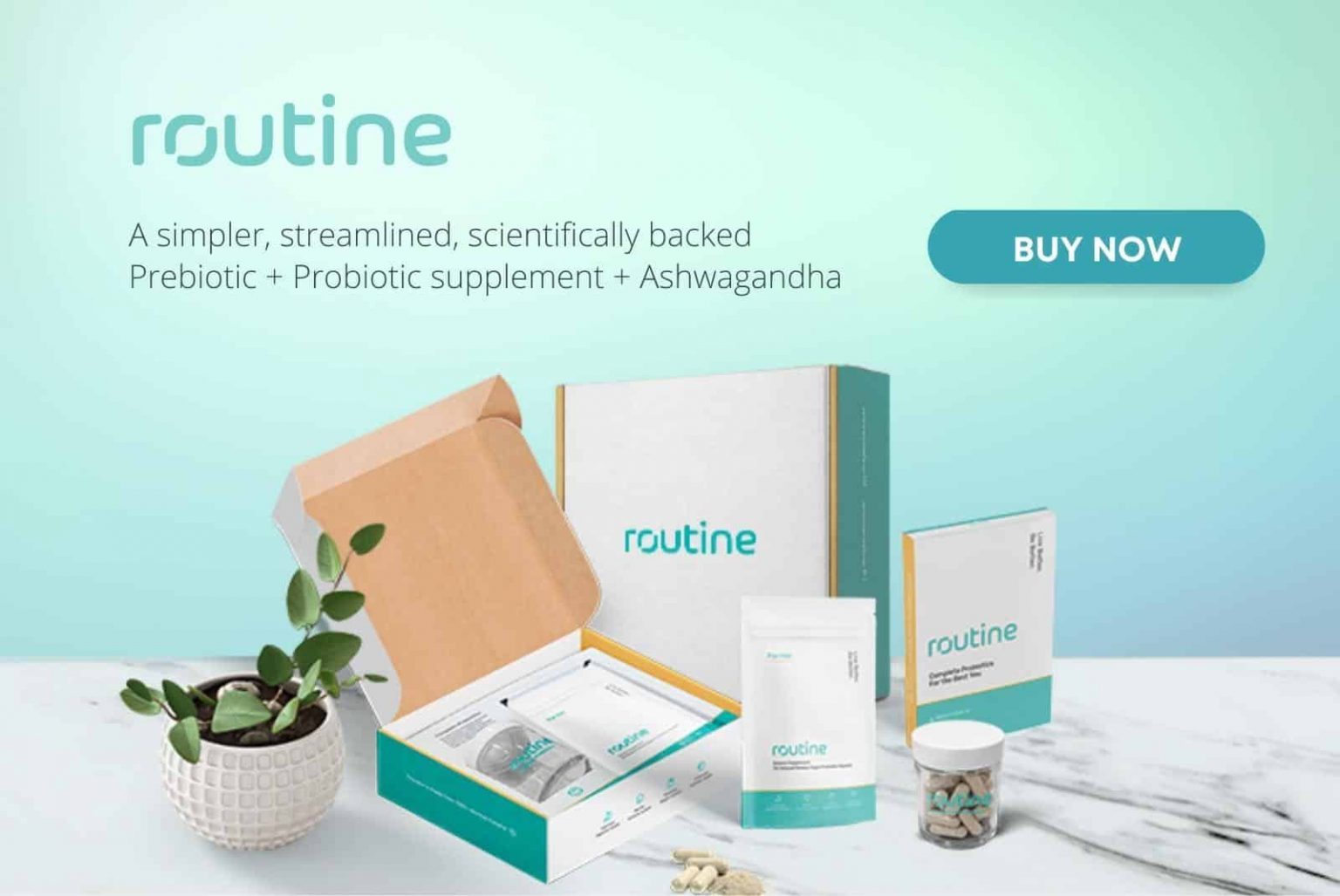 Click here to get Routine. It combine the most effective strains of probiotics with ashwagandha in a slow-release capsule to ensure maximum absorption.