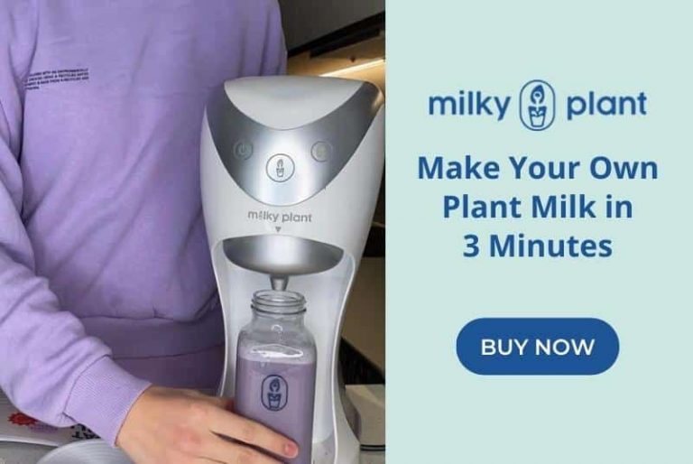 The Milky Plant makes fresh, nutritious plant milk in 3 minutes. No mess. No fuss.