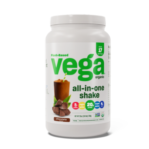 Vega One Organic All-in-One Shake - Plant-Based Chocolate 17 - 20 Serving Tub