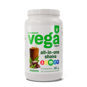 Vega One Organic All-in-One Shake - Plant-Based Chocolate Mint 17 - 20 Serving Tub