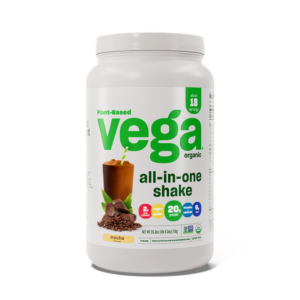 Vega One Organic All-in-One Shake - Plant-Based Mocha 17 - 20 Serving Tub