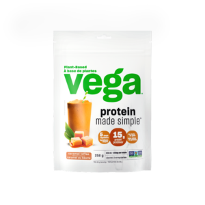 Vega Protein Made Simple - Plant-Based Protein Powder Caramel Toffee Pouch