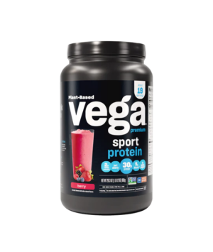 Vega Sport Premium - Plant-Based Protein Powder Berry 19-20 Serving Tub