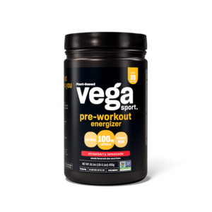 Vega Sport Premium Pre-workout Energizer Strawberry Lemonade 25 Serving Tub