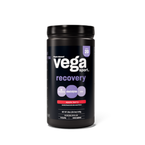 Vega Sport Recovery - Plant-Based Workout Recovery Apple Berry 20 Serving Tub (2)