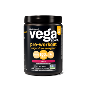 Vega Sport Sugar-Free Pre-workout Energizer Berry 35 Serving Tub