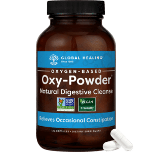 Colon Cleanse - Oxy-Powder - Relief from Occasional Constipation - 120 Capsules