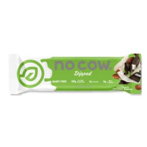 No Cow Dipped Chocolate Coconut Almond Bar
