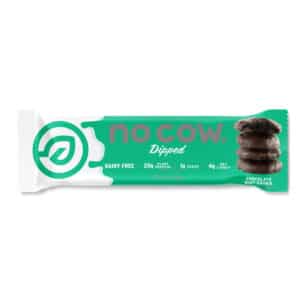 No Cow Dipped Chocolate Mint Cookie Bar