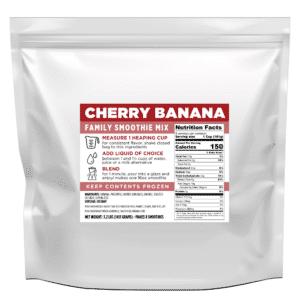Cherry Banana Family Smoothie Mix