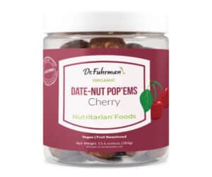 Dr. Fuhrman Organic Date-Nut Pop'ems - Cherry