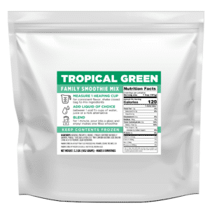 Tropical Green Family Smoothie Mix
