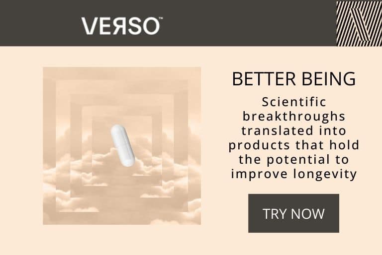 Verso translates scientific breakthroughs into supplements that hold the potential to improve longevity.
