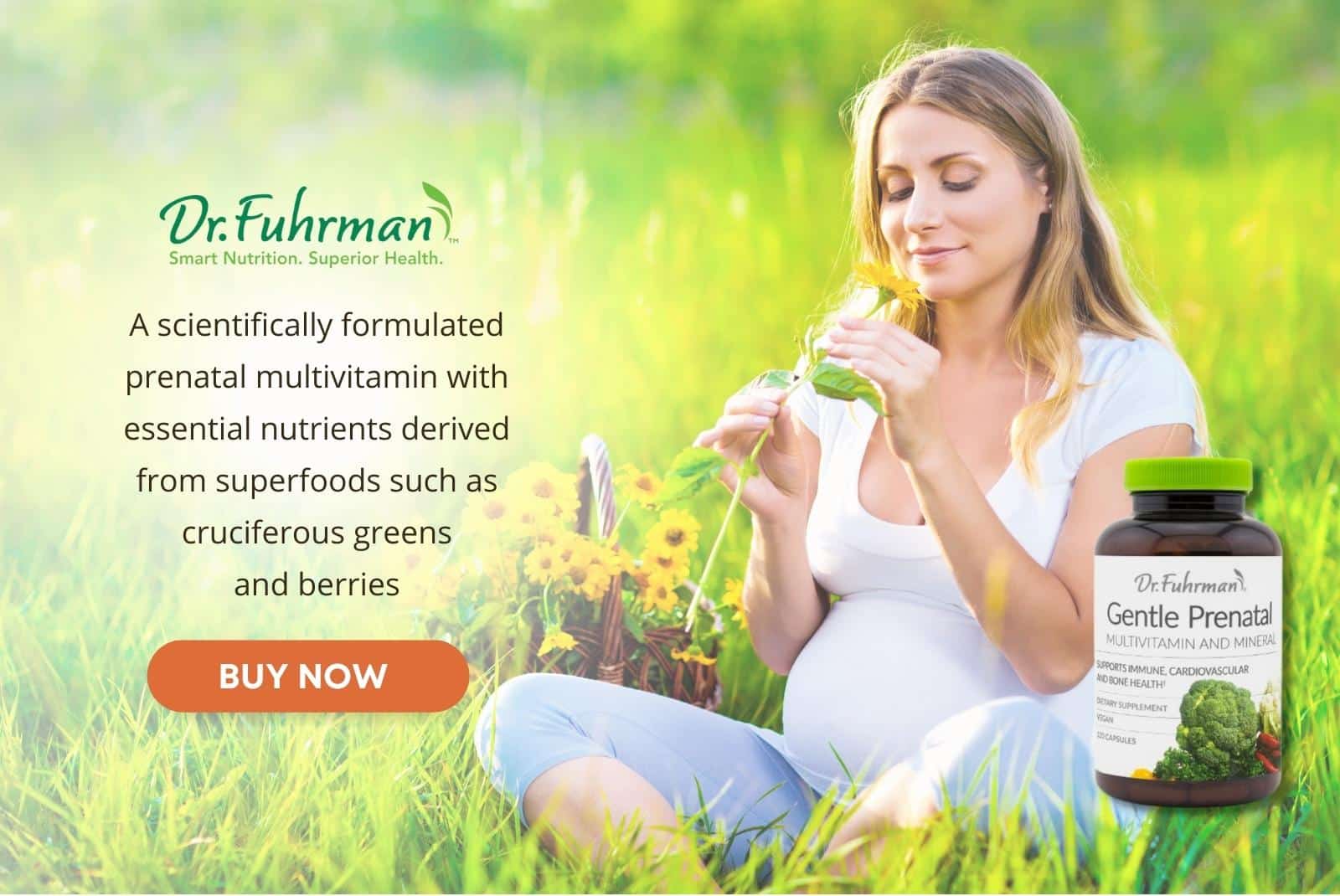 Click here to get Dr. Fuhrman's Prenatal supplement