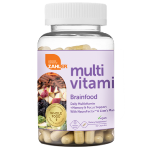 Advanced Nutrition by Zahler - Multivitamin Brainfood 60 caps