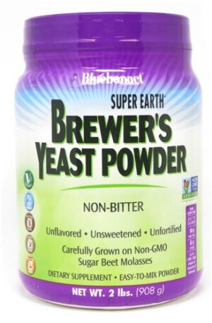 Bluebonnet Nutrition Super Earth Brewer's Yeast Powder Unflavored 2 lb