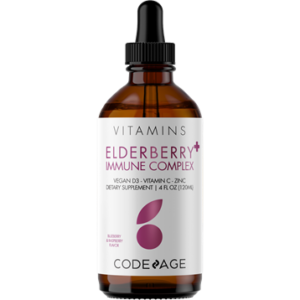 CodeAge - Black Elderberry Syrup 4 fl oz
