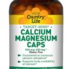 Country Life Calcium Magnesium Caps 180 Vegan Capsules
