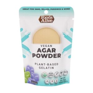 Foods Alive Organic Vegan Agar Powder 2 oz
