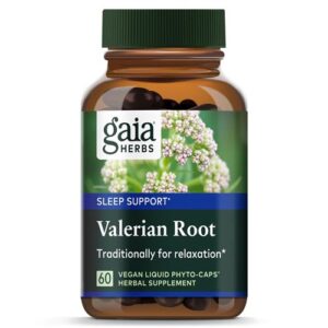 Gaia Herbs Valerian Root 60 Vegan Liquid Phyto-Caps