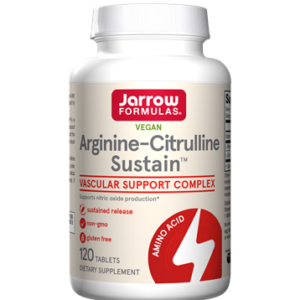 Jarrow Formulas - Arginine-Citrulline Sustain 120 tablets