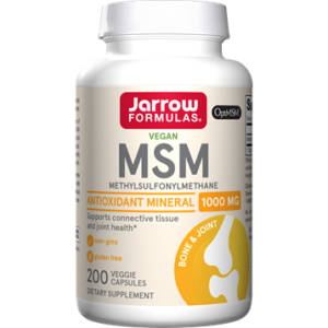 Jarrow Formulas - MSM Sulfur 1000 mg 200 vegcaps