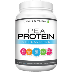 Lean & Pure - Pea Protein- Unflavored 27 servings