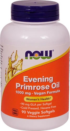 NOW Evening Primrose Oil 1000 mg - 90 Veggie Softgels