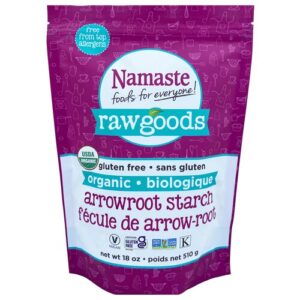 Namaste Foods Raw Goods Organic Arrowroot Starch Gluten Free 18 oz
