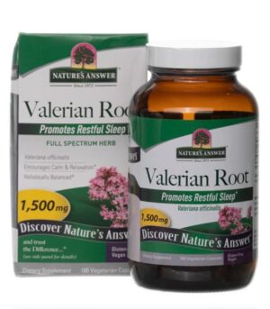 Nature's Answer Valerian Root 1500 mg - 180 Vegetarian Capsules