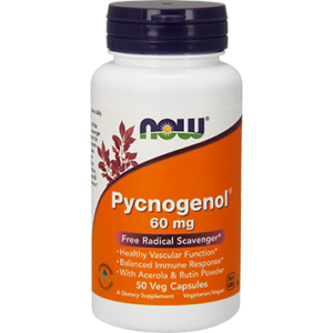 Now - Pycnogenol 60 mg 50 vcaps