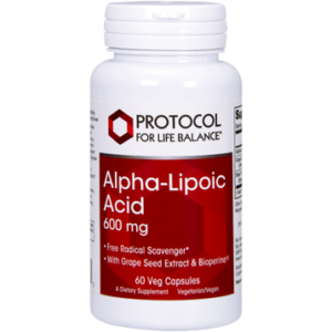 Protocol for Life Balance - Alpha-Lipoic Acid 600 mg 60 vcaps