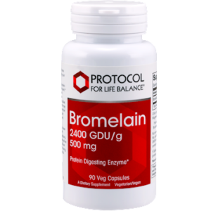 Protocol for Life Balance - Bromelain 2400 GDU/g 500 mg 90 vcaps