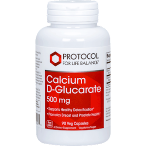 Protocol for Life Balance - Calcium D-Glucarate 500 mg 90 vegcaps