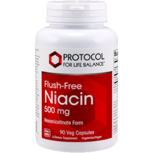 Protocol for Life Balance - Flush-Free Niacin 500 mg 90 vegcap