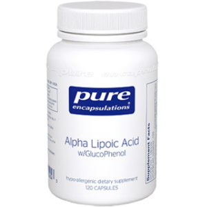 Pure Encapsulations - Alpha Lipoic Acid with GlucoPhen 120 caps