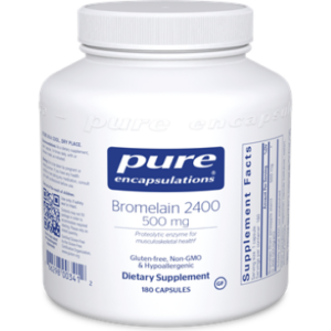 Pure Encapsulations - Bromelain 2400 500 mg 180 vcaps
