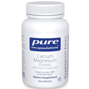 Pure Encapsulations - Calcium Mag (citrate) 80 mg 180 vcaps