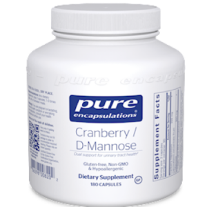 Pure Encapsulations - Cranberry/d-Mannose 180 vcaps