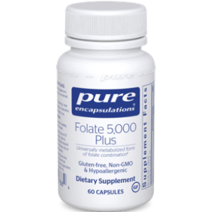 Pure Encapsulations - Folate 5,000 Plus 60 caps