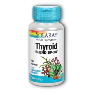 Solaray Thyroid Blend SP-26 100 VegCaps