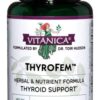 Vitanica ThyroFem Thyroid Support 60 Vegetarian Capsules